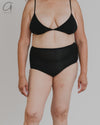 BASERANGE High Waist Flared Briefs Portugal BAS-UNHW-BL-000-HEI Black
